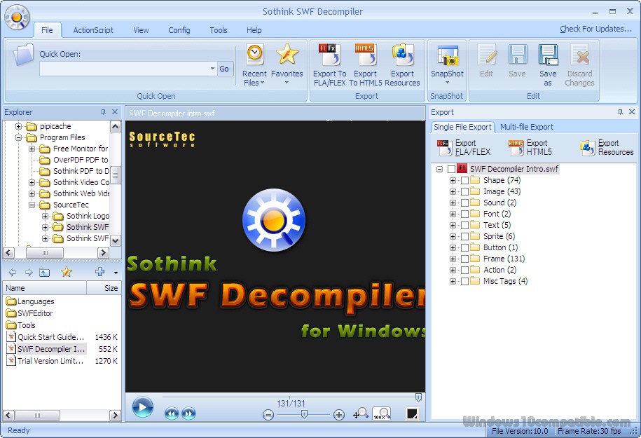 decompiler download for windows 10